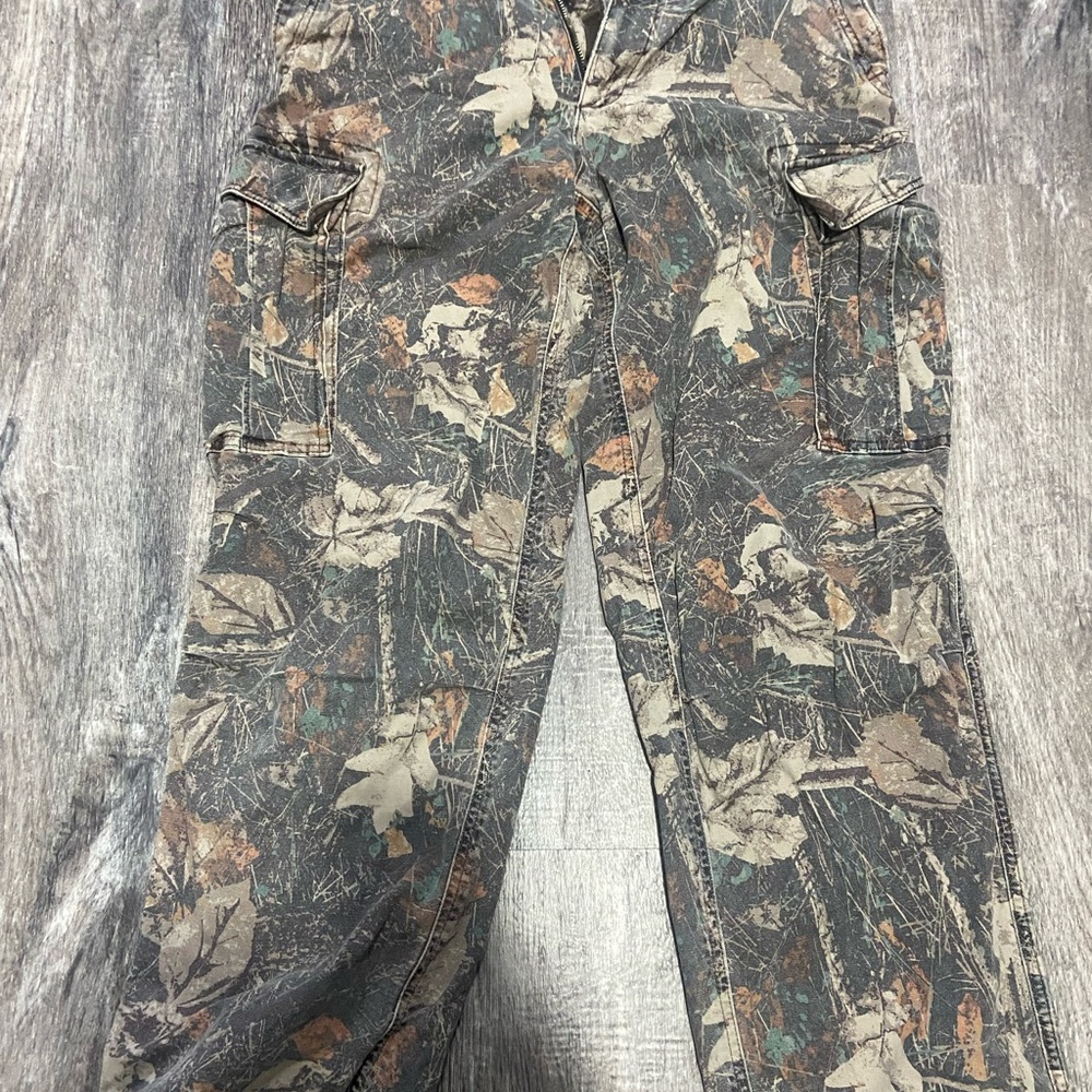 Abercrombie & Fitch Taupe Baggy Trousers